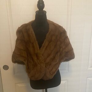 Vintage fur stole